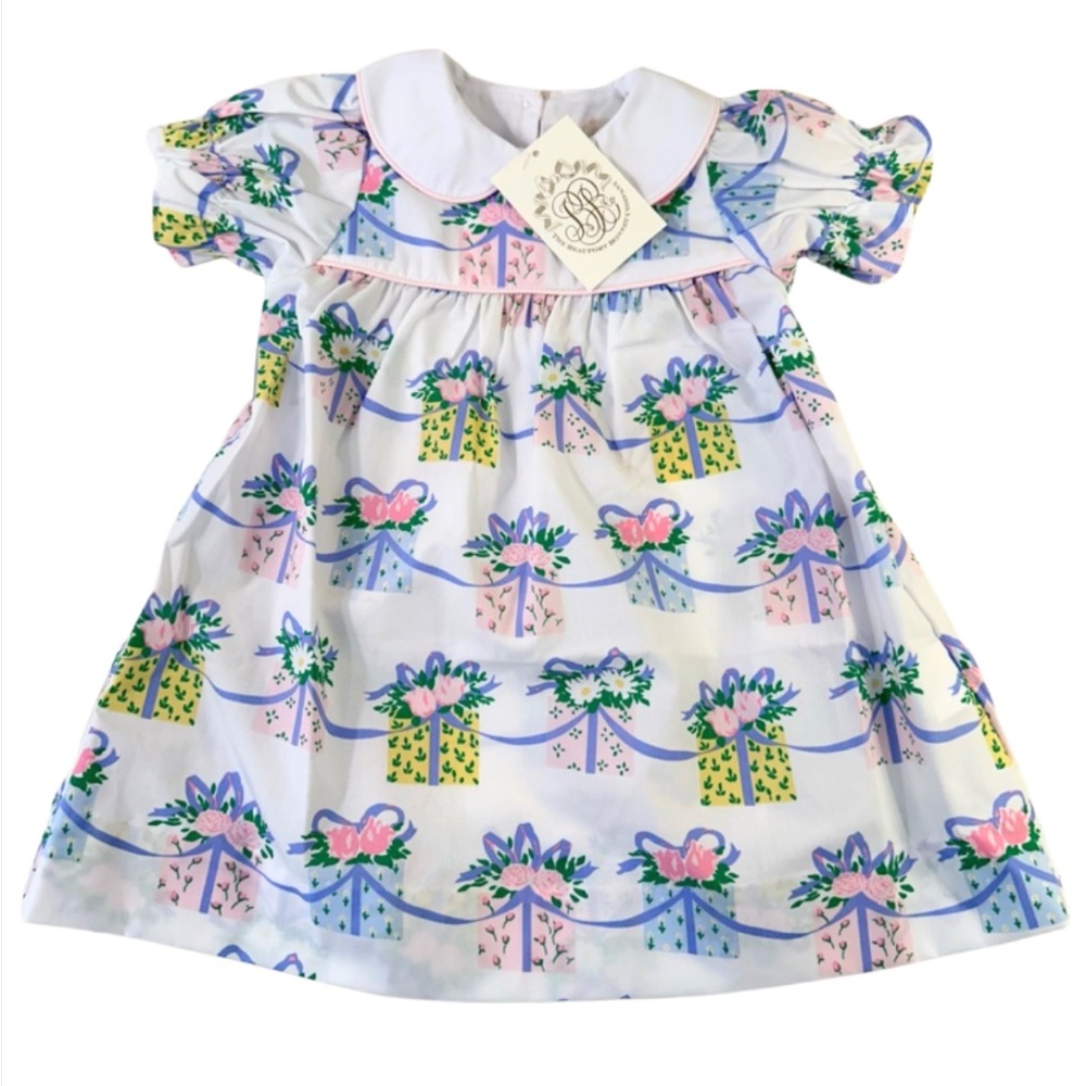 Beaufort Bonnet Company Every Day is a Gift Floral Print Dress 18M